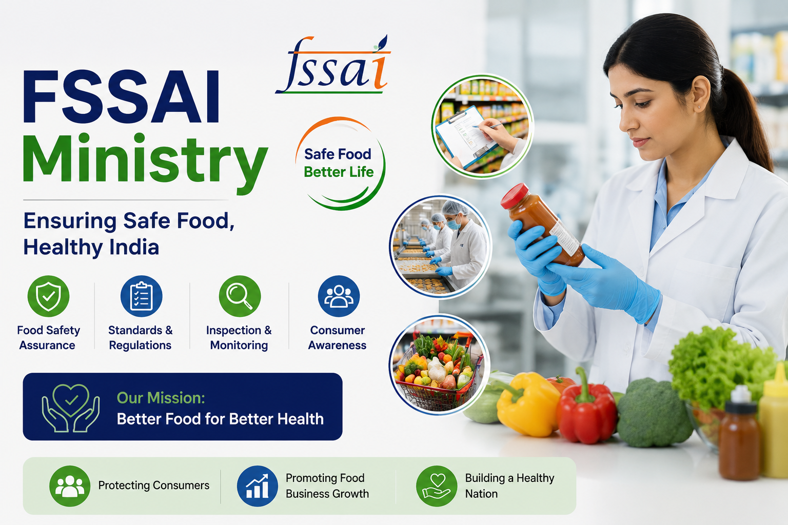 FSSAI Ministry क्या है? | FSSAI Department | Food Safety Authority